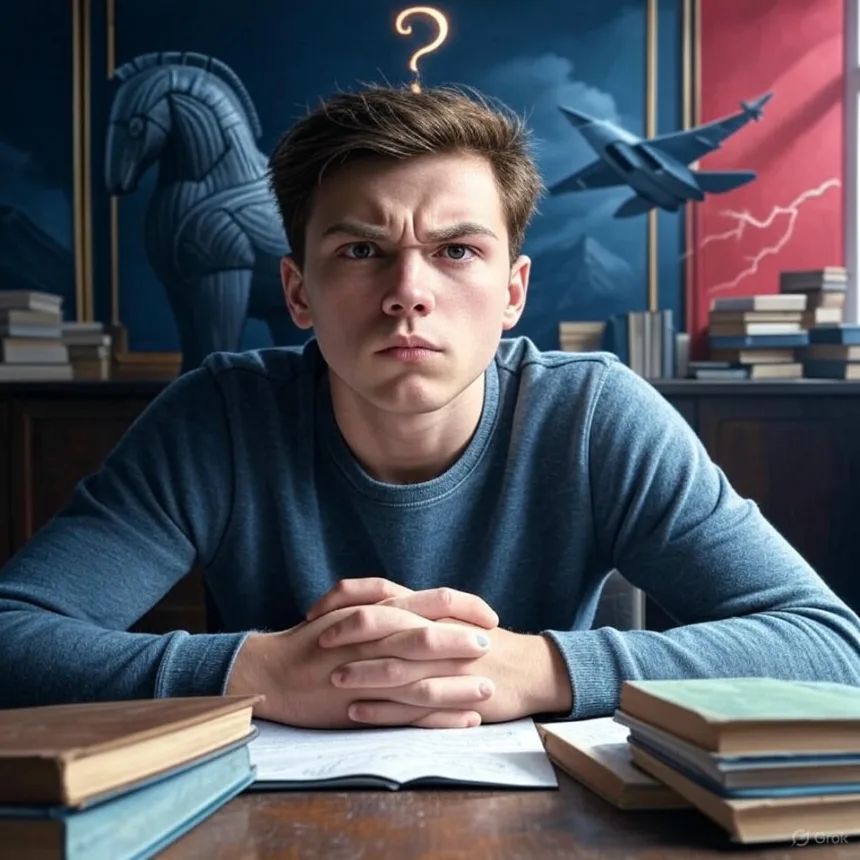 Fighting Exams and Finding Truth: A Student’s War with Lies
